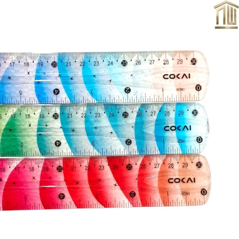 

Penggaris Fleksibel / Penggaris Lentur 30cm Cokai