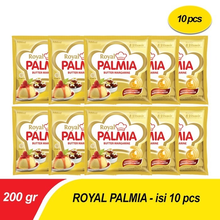 

ROYAL PALMIA BUTTER MARGARINE 200GR (PAKET 10PC)