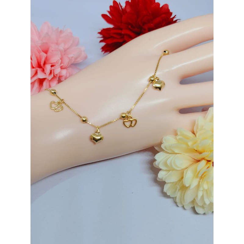 Gelang Variasi Italy Love Perak S925