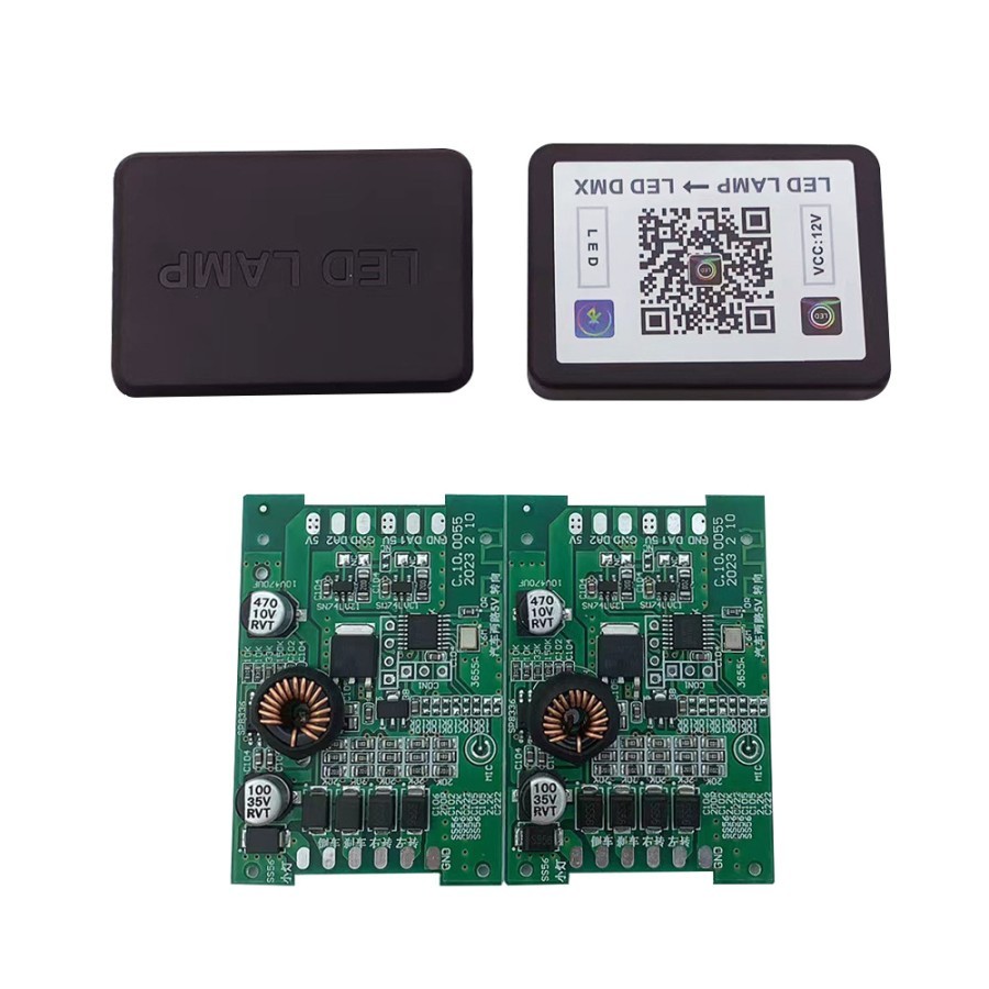 Modul Dmx Rgb Alis Led Strip Ws2812 Ws2811 12volt 24volt Running Sein Aplikasi Mobil Motor Mio Inova