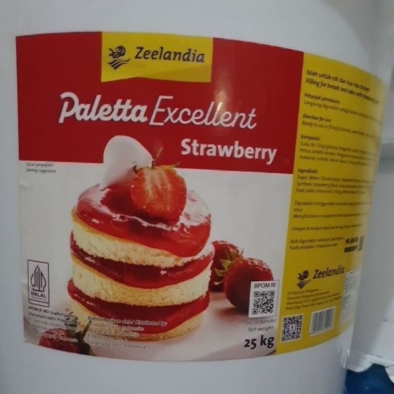 

Paletta Strawberry Blueberry Jam Selai Palleta Zeelandia Halal MUI