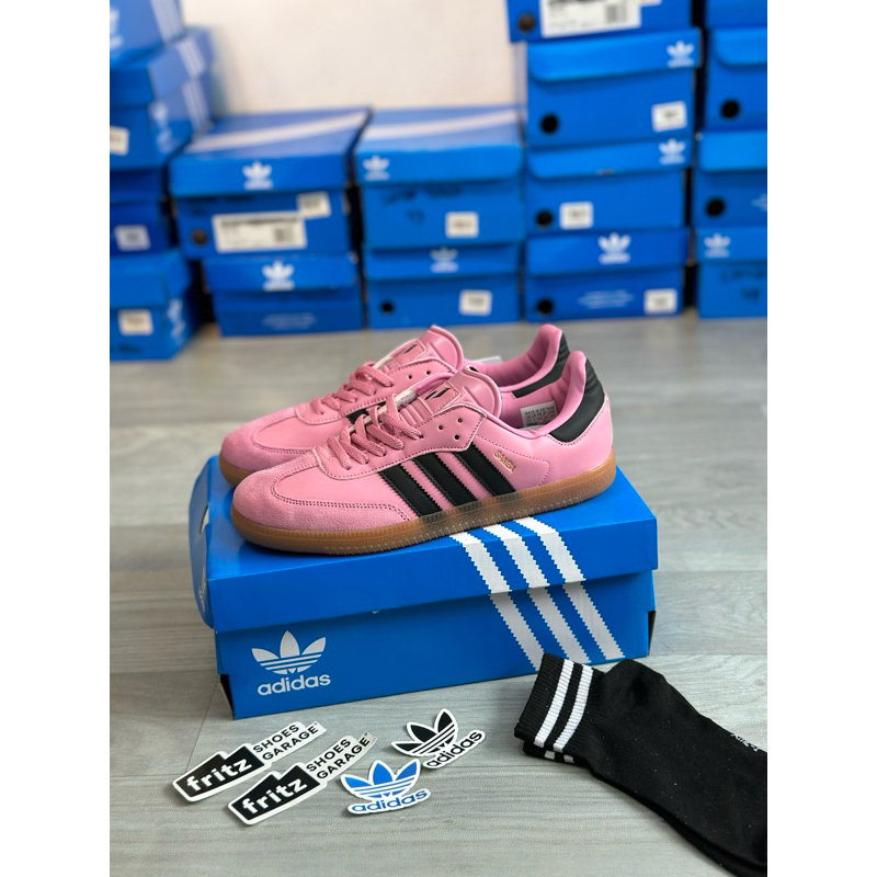 Adidas samba og messi pink/black