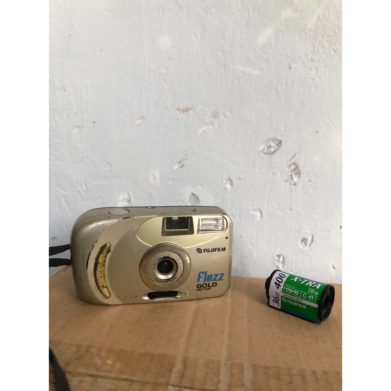 kamera analog Fujifilm flezz gold motor