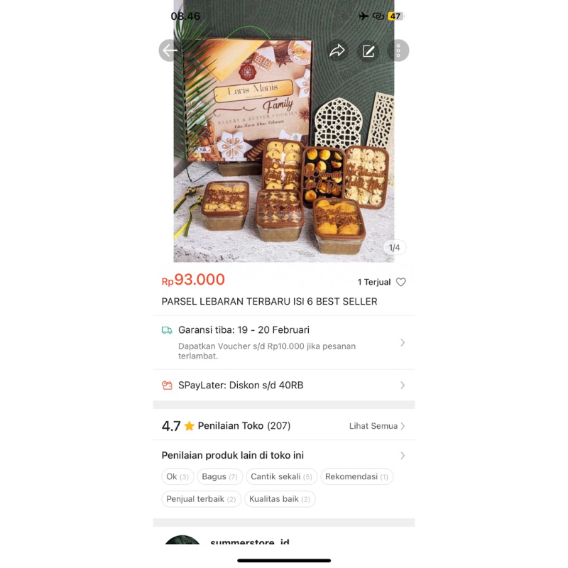 

PROMO LEBARAN!!HAMPERS KUKER PREMIUM ISI 6TOPLES COCOK UNTUK HANTARAN KELUARGA