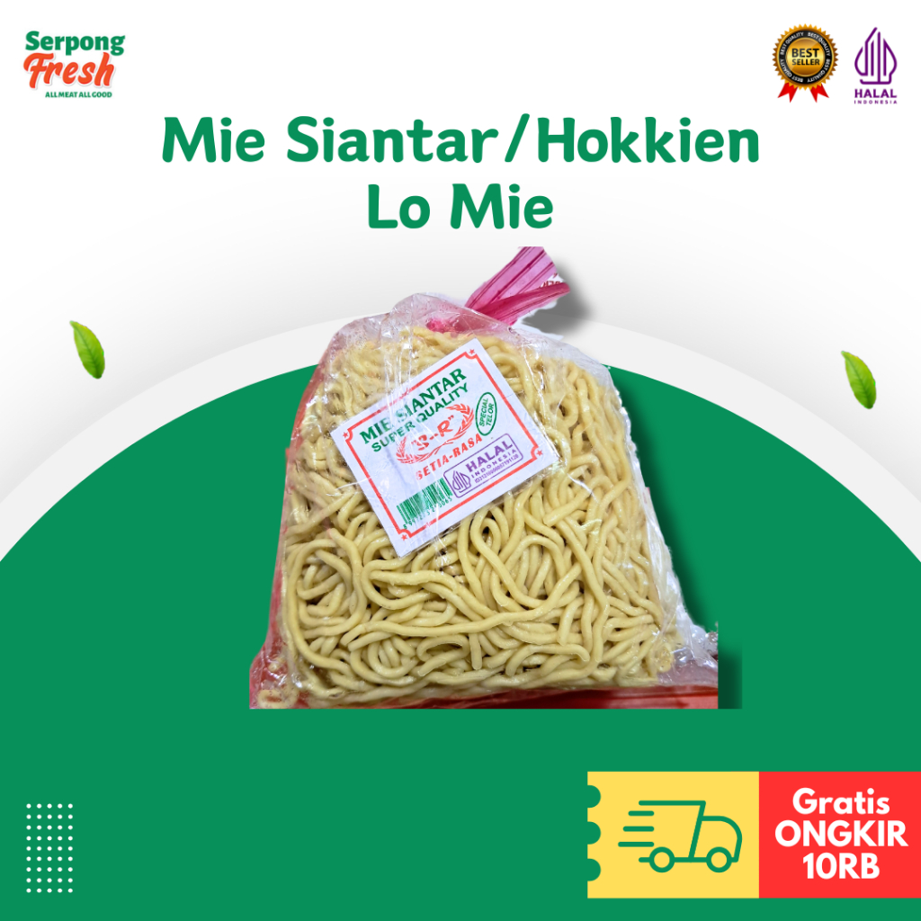 

Mie Siantar Hokkian Lomie Basah Mie Aceh