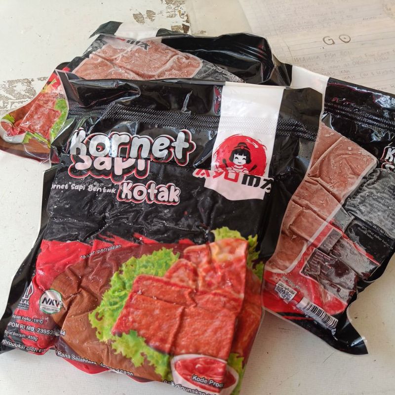 

AYOMA kornet sapi kotak 450g