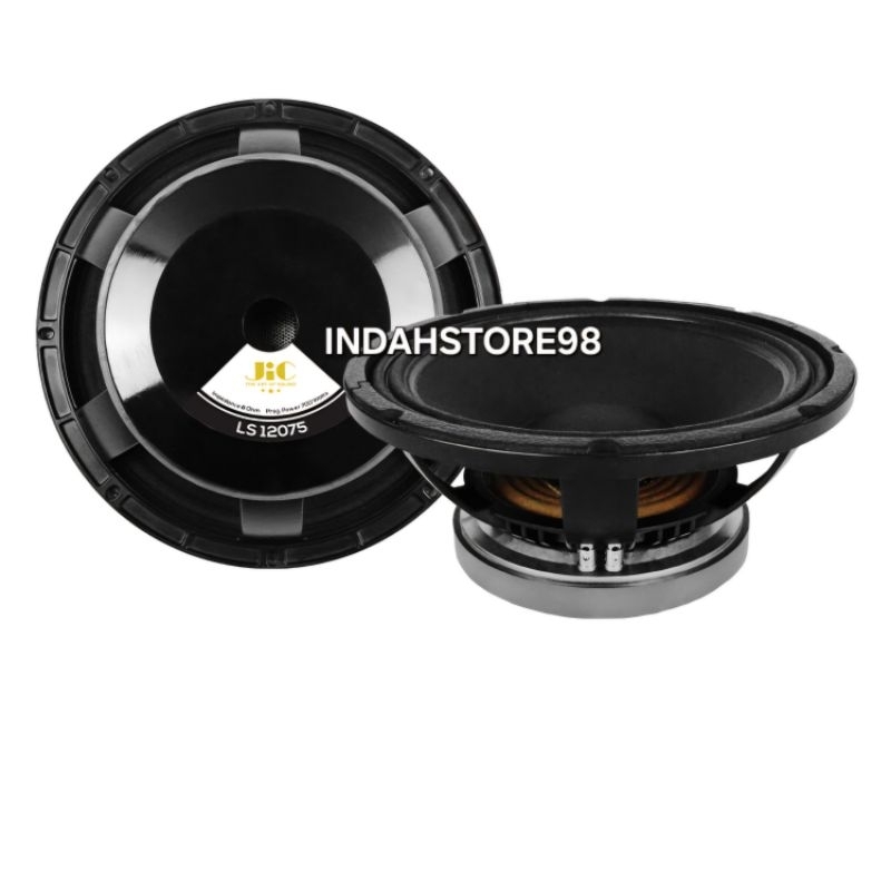 Speaker Komponent 12 inch JIC LS 12075 Midel Balap Original Speaker 12inc Jic LS12075