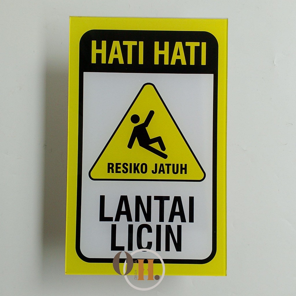 

Akrilik Lantai Licin - Hati-Hati Tegangan Tinggi - Awas Tangan Terjepit - Awas Benda Tajam