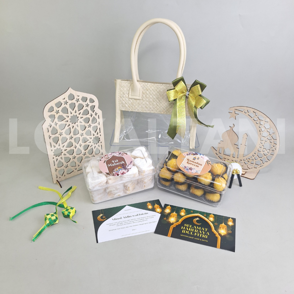 Hampers Kue Kering Lebaran Premium/ Hampers Paket Kue Kering/ Hampers Spesial Lebaran