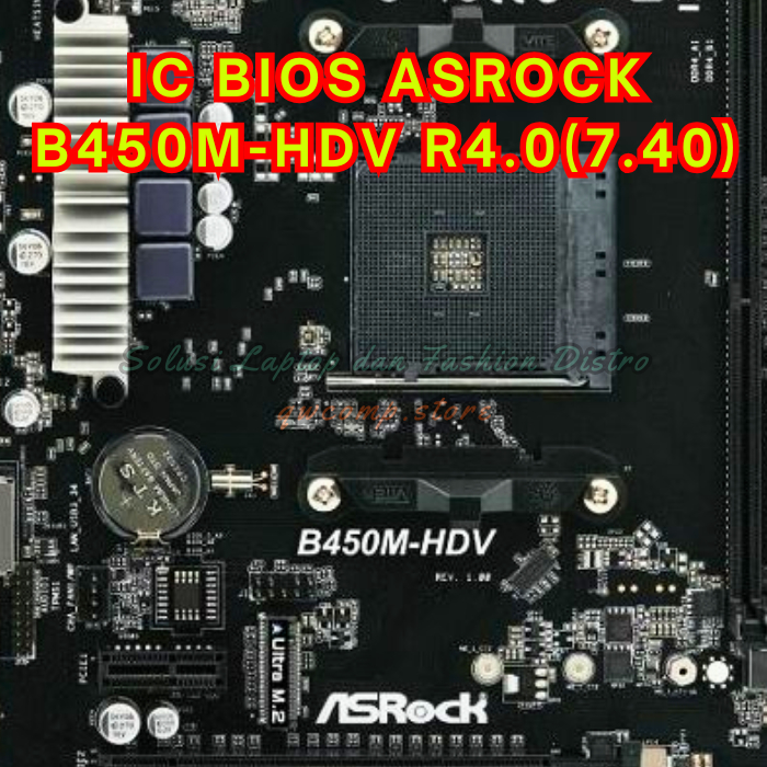 IC BIOS ASROCK B450M-HDV R4.0