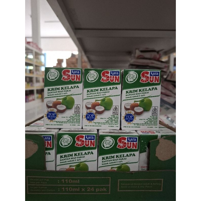

SUN Kara Santan Kelapa Instan 110ml Berkualitas