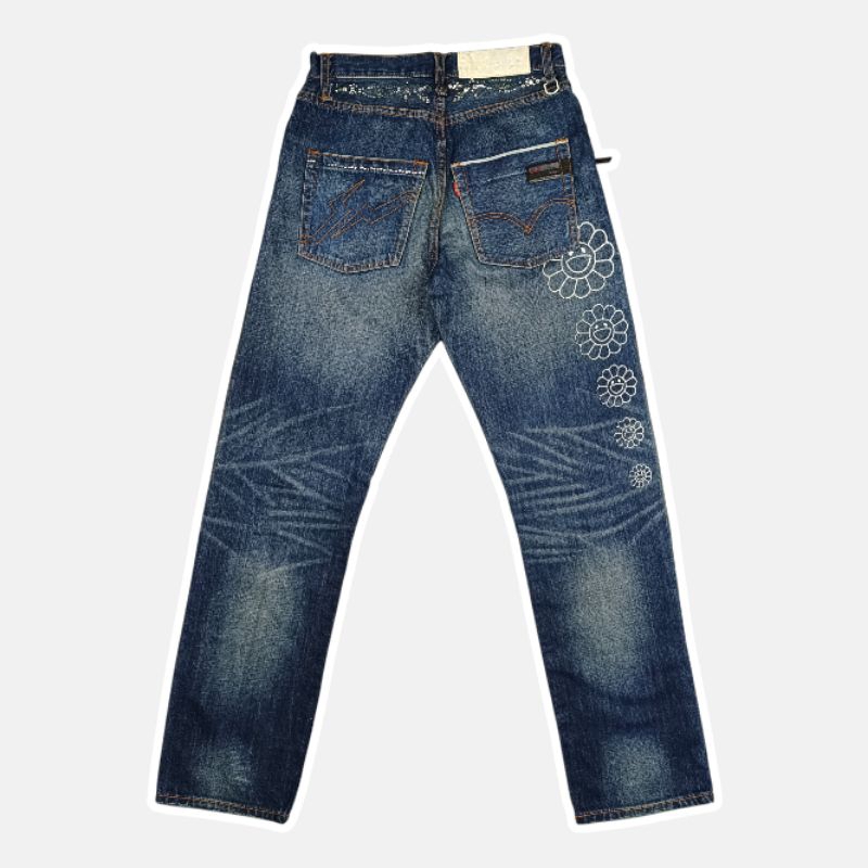 Levis x Takashi Murakami x Fragment Fenom Hiroshi Fujiwara Swarovski Jeans
