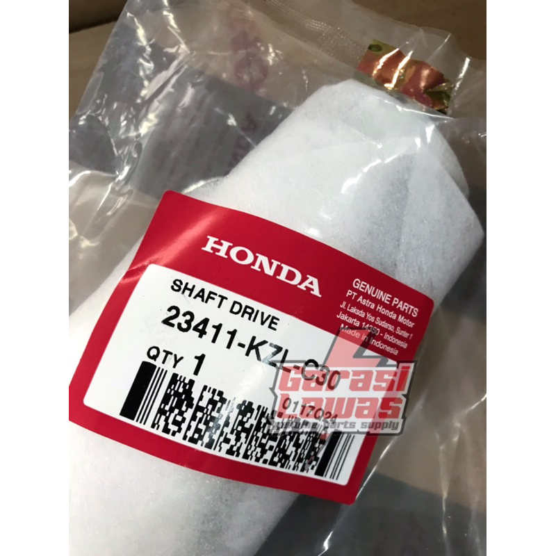23411-KZL-C30 Shaft drive original AHM Honda beat fi as pully ori scoopy injeksi pertama as puli asl