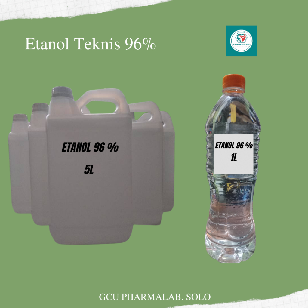 Etanol teknis 96% (1 Liter)
