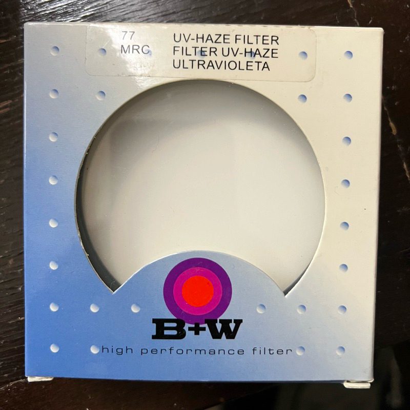 filter uv bw 77mm second like new