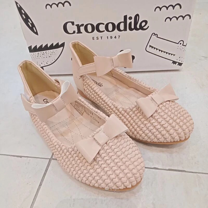 Flatshoes Anak Crocodile / Sepatu Anak Perempuan