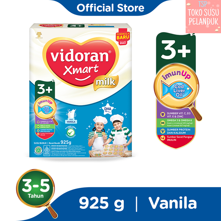 RB7 Vidoran 3+ Vanilla/Madu 925 Gr