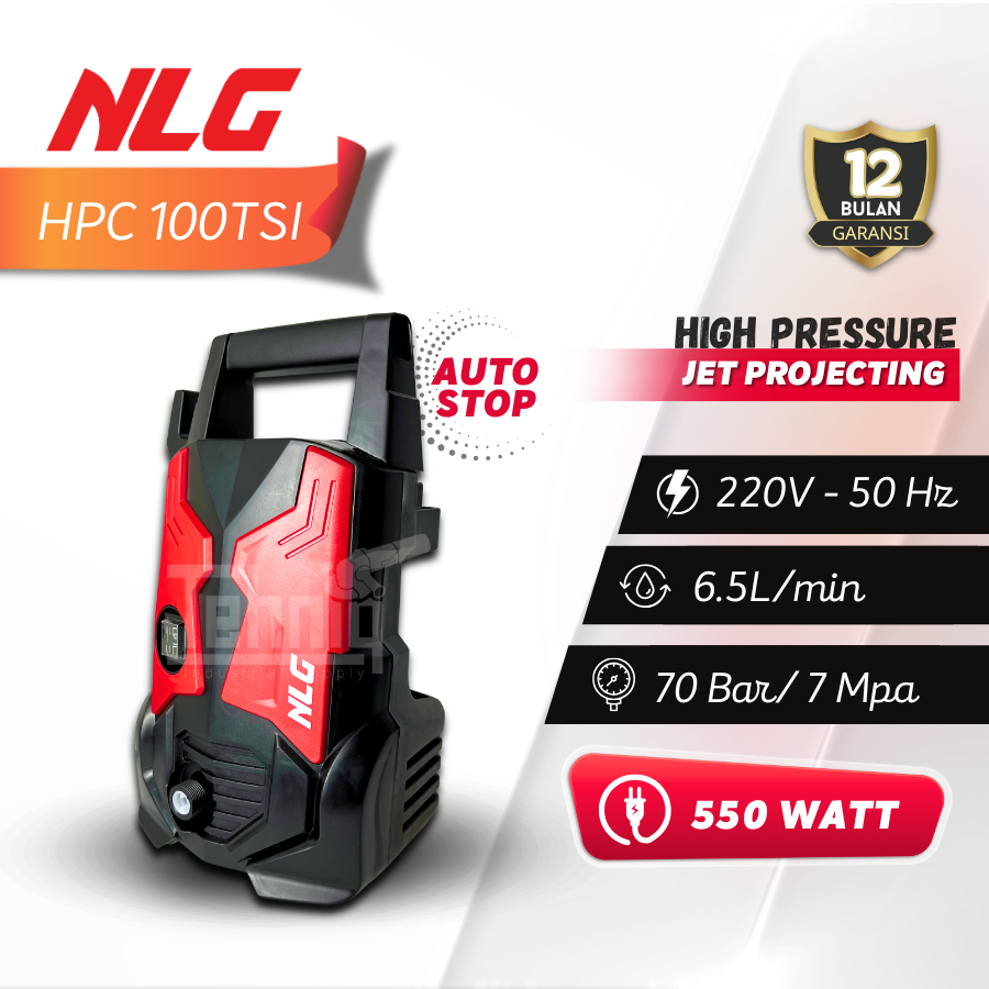 NLG JET CLEANER/STEAM MOBIL MOTOR AC HEAVY DUTY NLG HPC-100TSI