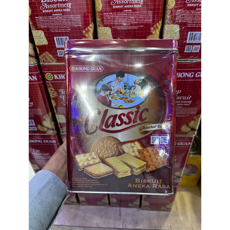 

Khong Guan Biscuit Classic 600gr | Jajan Lebaran | Jajan Murah