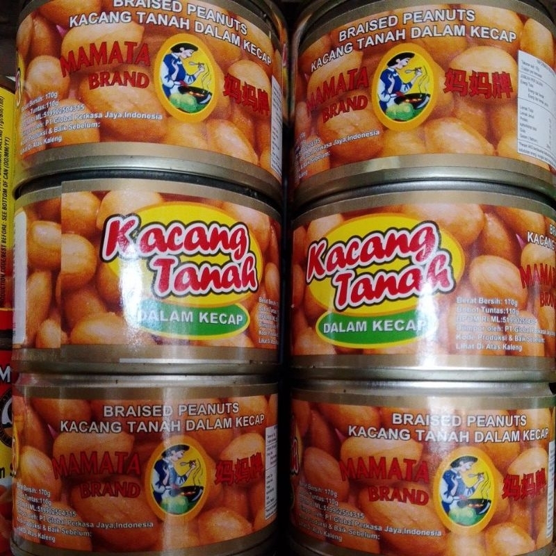 

KACANG TANAH DALAM KECAP MAMATA 170g