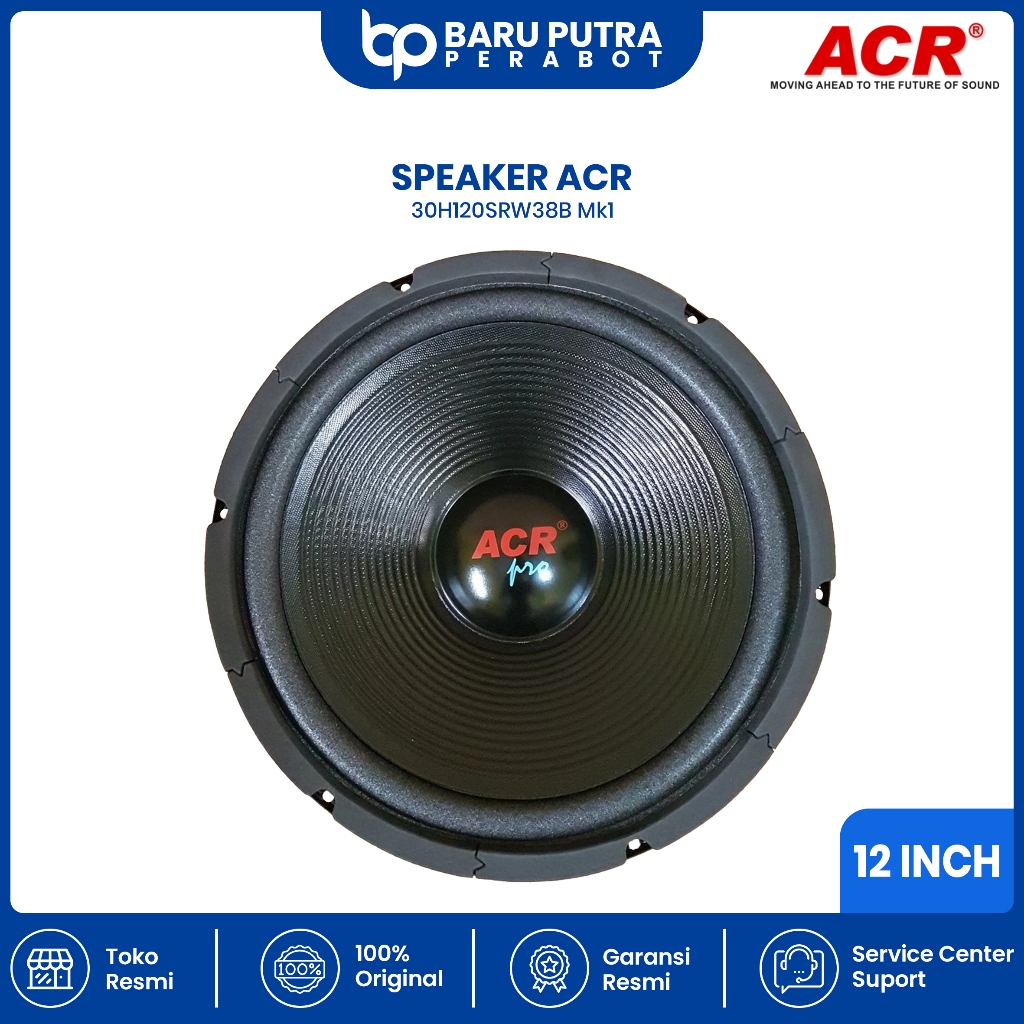 ACR Speaker Woofer 12 inch 30H120SRW38B-Mk1 ACR PRO
