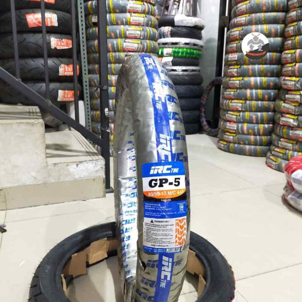 Ban IRC GP 5 size 80/90 R17 - Tubeless Ban Belakang Supra x 125, Revo,Blade 125,  Jupiter Z1, Vega F