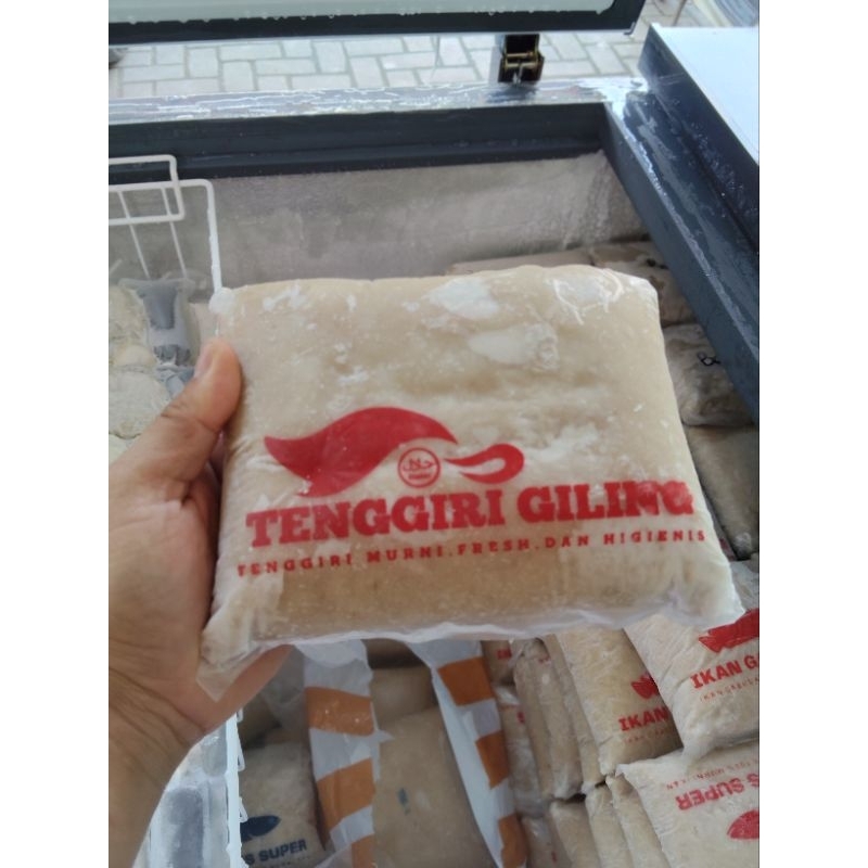 

TENGGIRI GILING FRESH/IKAN GILING TENGGIRI MURNI/Agen Ikan Giling Cikarang