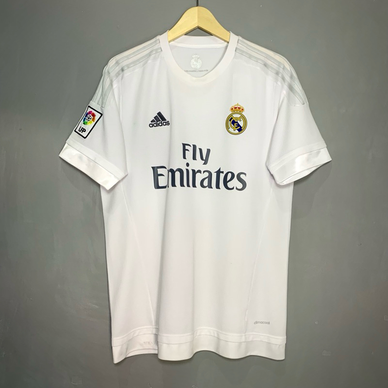 Jersey Original Real Madrid Home 2015/2016 Ronaldo - L