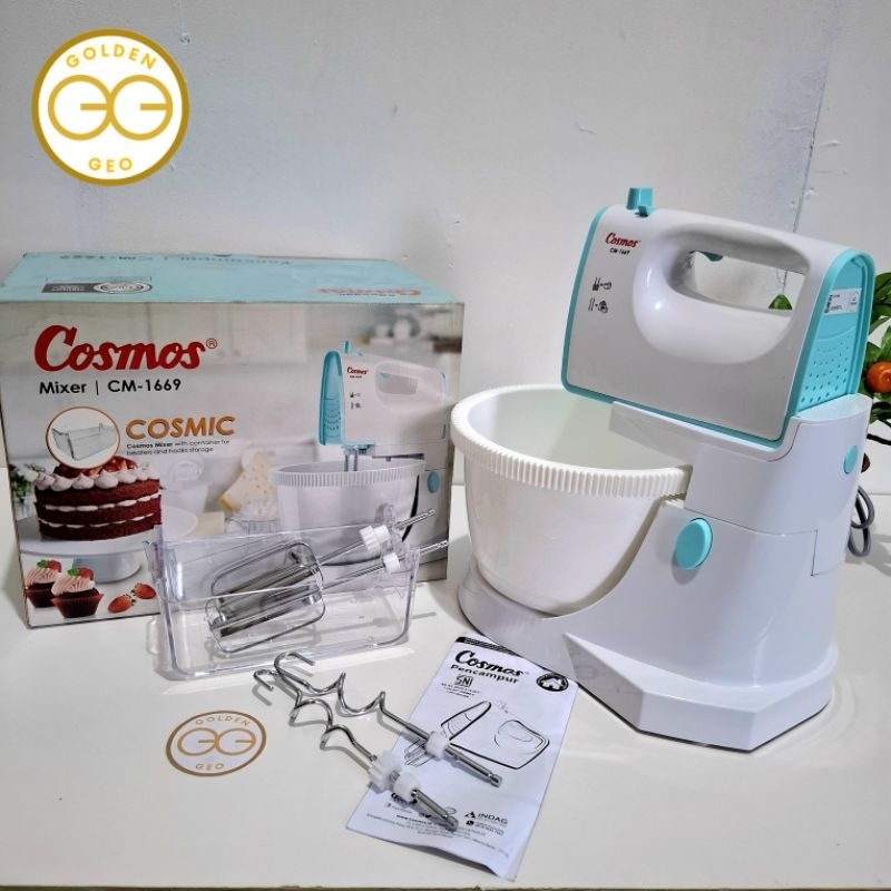 Stand Mixer Mixer Duduk COSMOS CM-1669 ORIGINAL GARANSI RESMI (EJS)