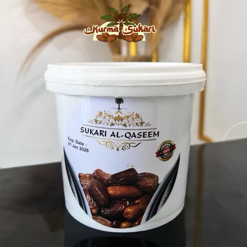 

(EXP 2027) KURMA AL-QASEEM ISI -+400GR | KURMA AL KASSIM | KURMA PREMIUM | KURMA SUKARI