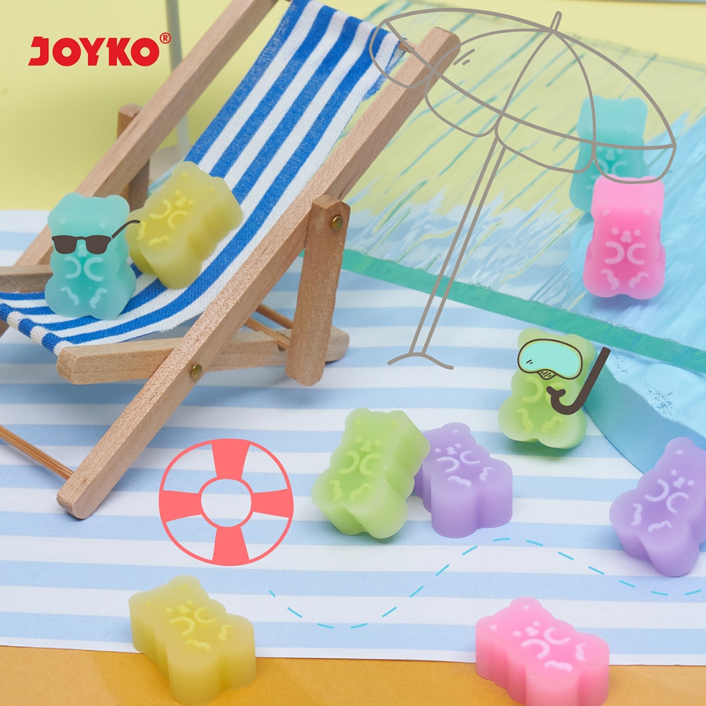 

penghapus joyko gummy bear