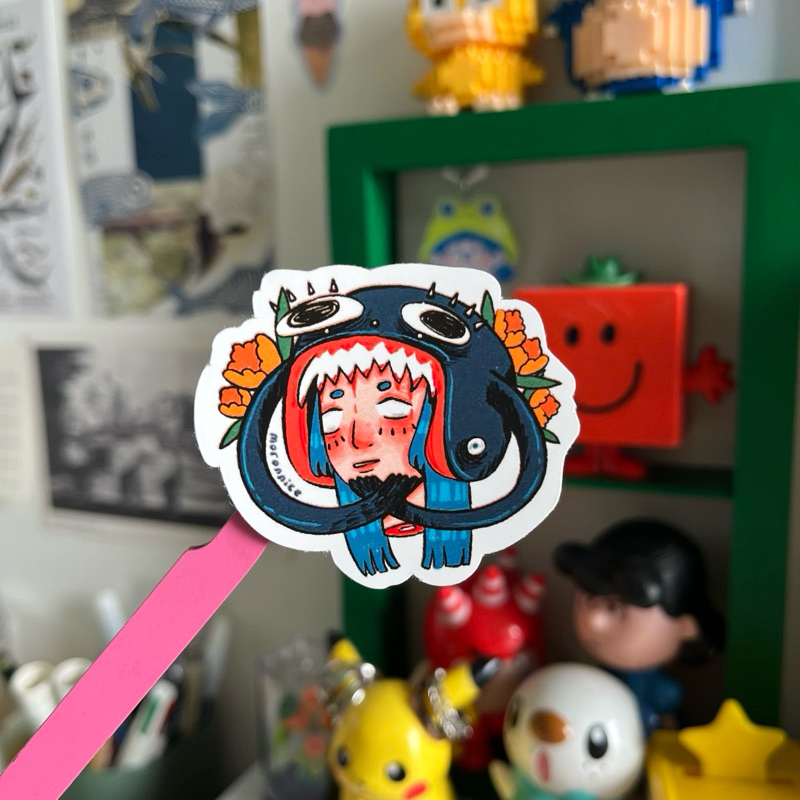 

(Min 3 pcs) DIE CUT STICKER ORIGINAL 1.0 BY PEPOW