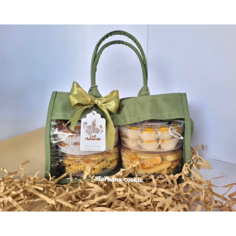 

Hampers Tas isi 4 Kue Kering