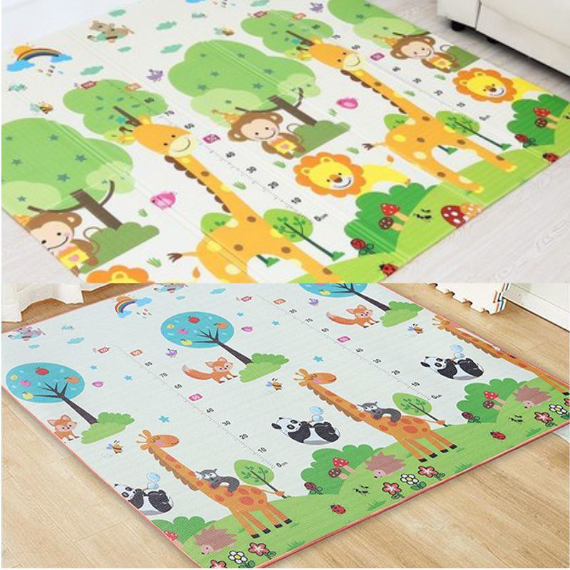 Terlaris Playmat Playmate Tebal Premium Lipat Tebal 0.5Cm Double Pad 2 Karpet Kartun -