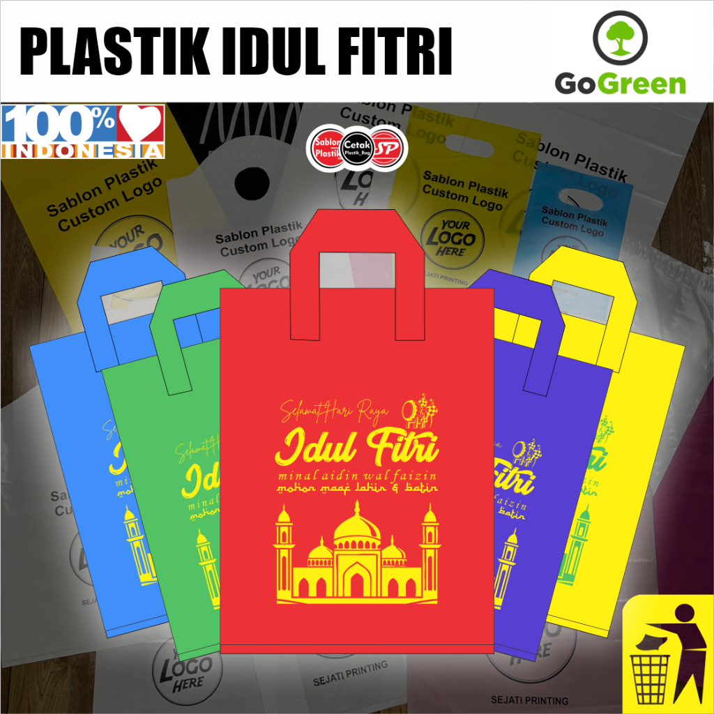 

(isi 10pcs) PLASTIK LEBARAN, PLASTIK IDUL FITRI - UKURAN 30x40cm