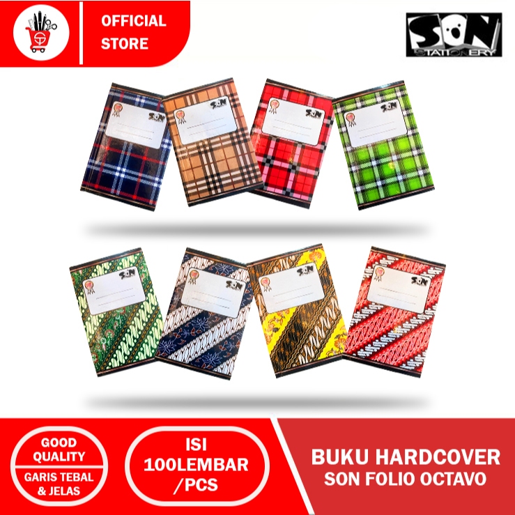 

Buku Hardcover SON Octavo / Oktavo100 Lembar (1 PCS)