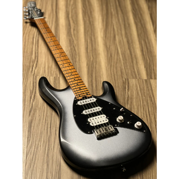 SQOE SEMS200 MBKS in Silver Blackburst Electric Guitar