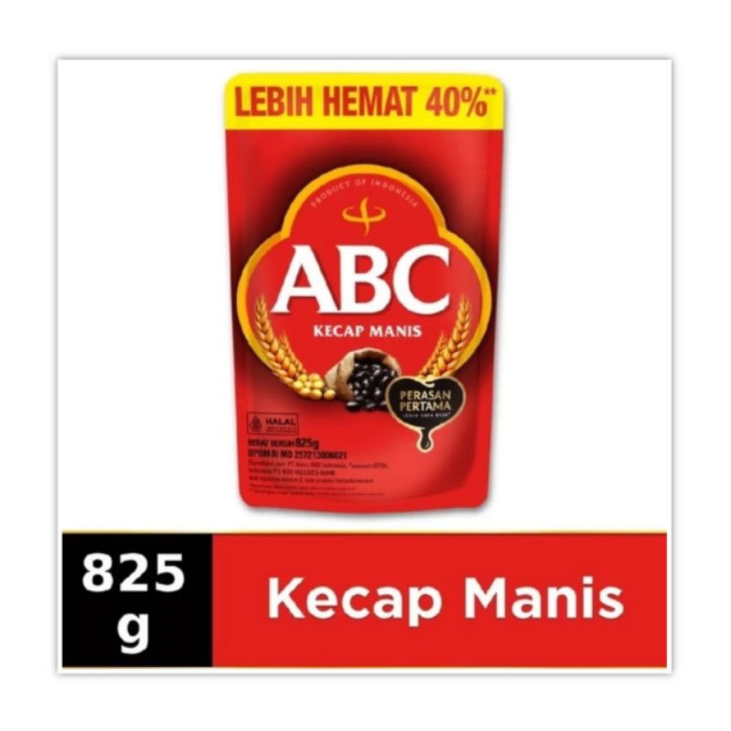 

ABC Kecap Manis 825 gr Bahan Masak