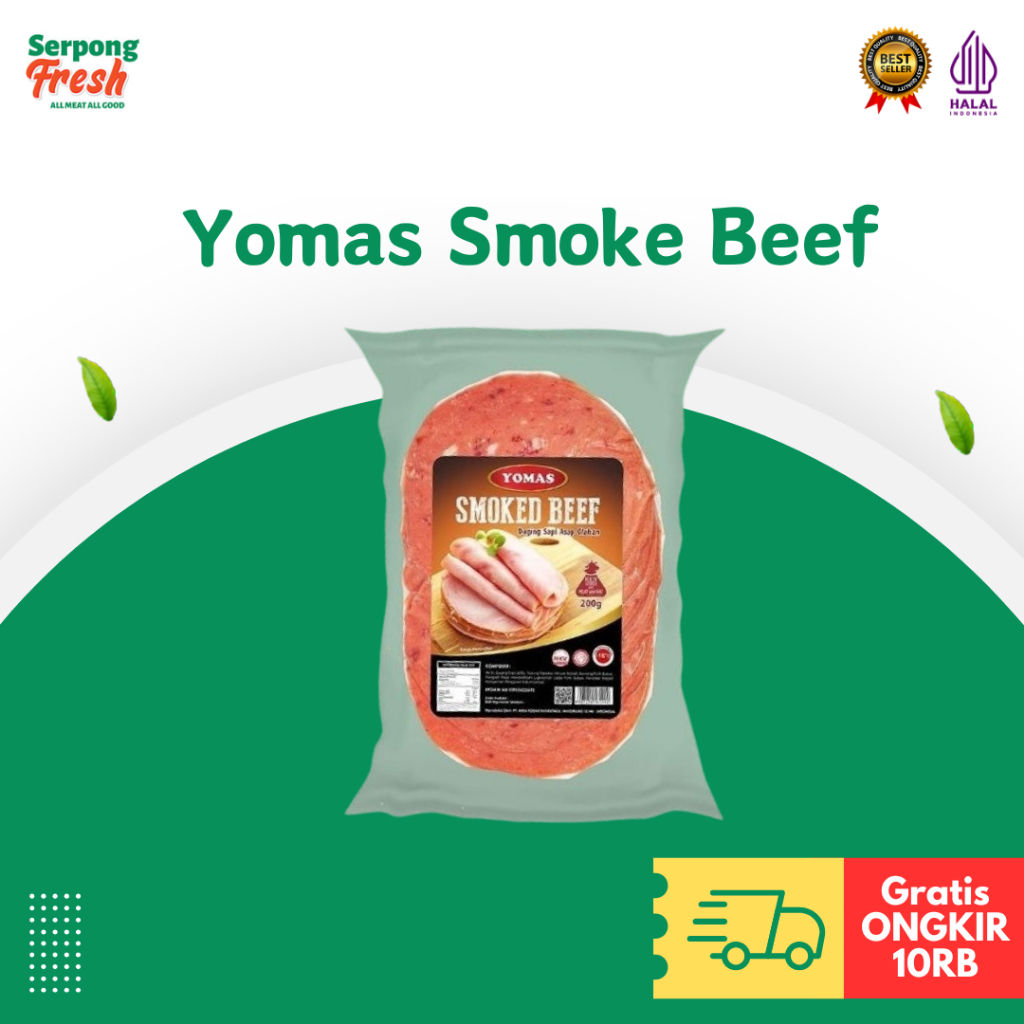 

Yomas Smoke Beef Daging Sapi Asap 250gr