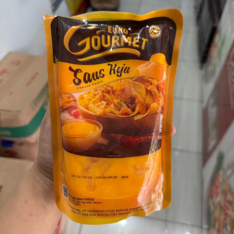 

euro gourmet saus keju 500gr