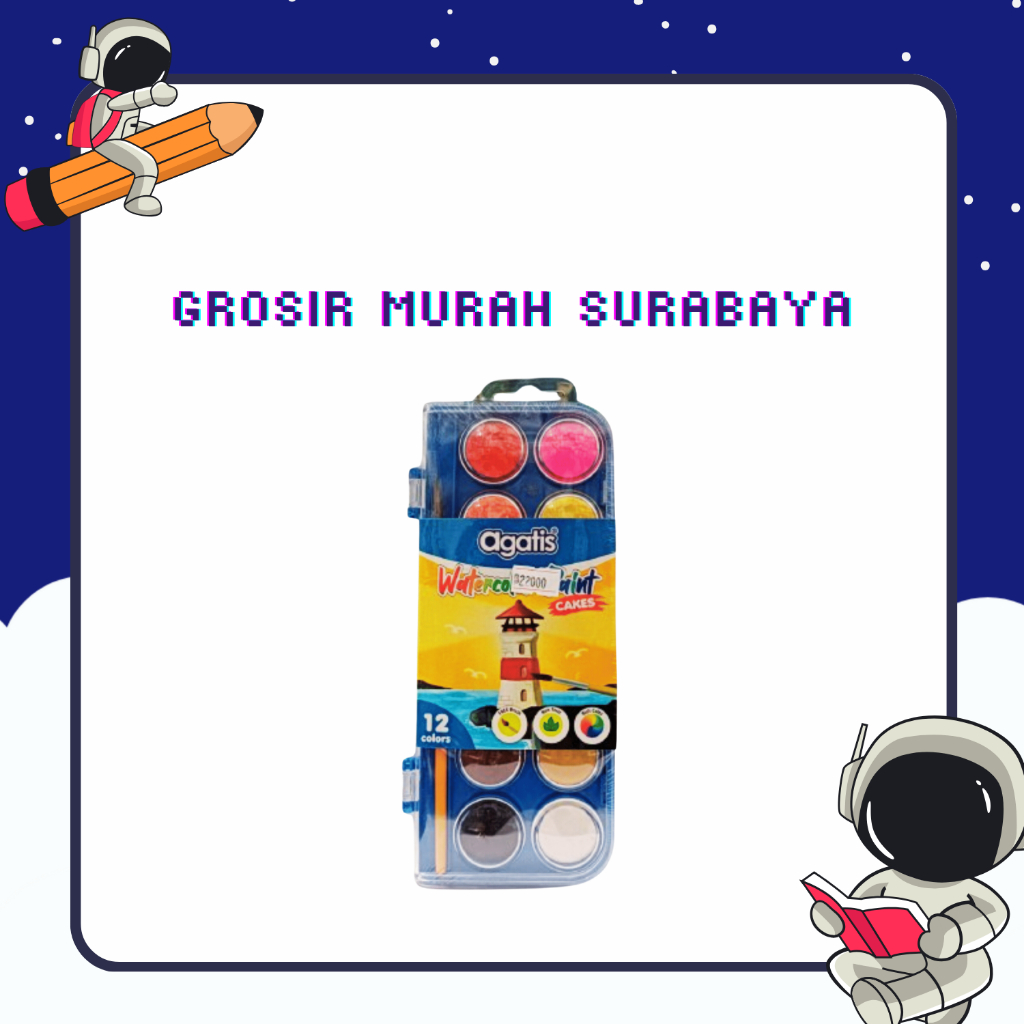 

Agais Eco Watercolor isi 12