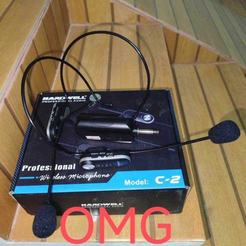 Microphone wireless jepit Hardwell H2 isi 2