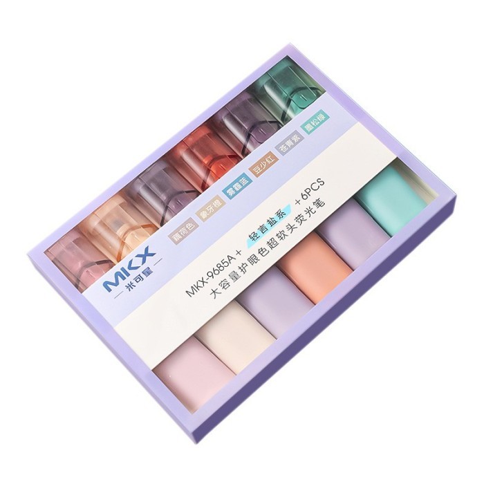 

MKX STABILO SET 6 WARNA - 100% ORI - TOKO BUKU URANUS NGAGEL SURABAYA