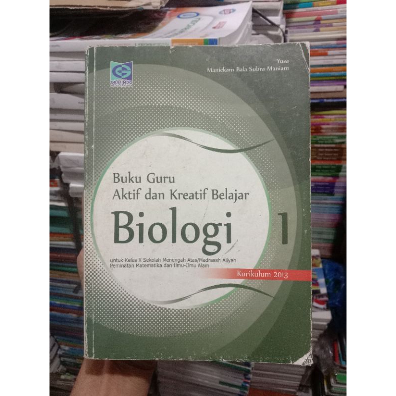 Buku Guru Biologi X SMA.Kurikulum 2013.