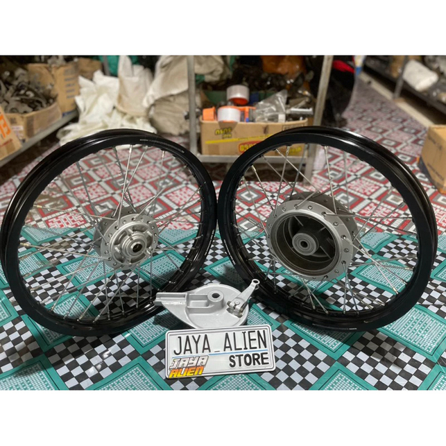 Paketan Velg TDR Tromol Jari Velg Ring 17 Ukuran 160/185 Set tromol Jari TDR Gl Max Megapro Primus M