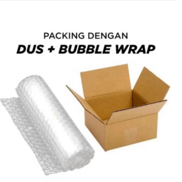 

TAMBAHAN PACKING EXSTRA BUBLE WRAP