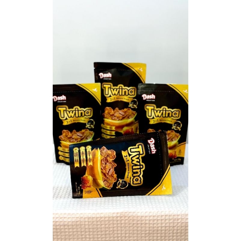 

Twina 2 in 1 kerupuk rambak pisang & honey banana snack