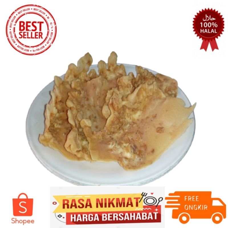 

peyek goreng rebon / peyek goreng kacang