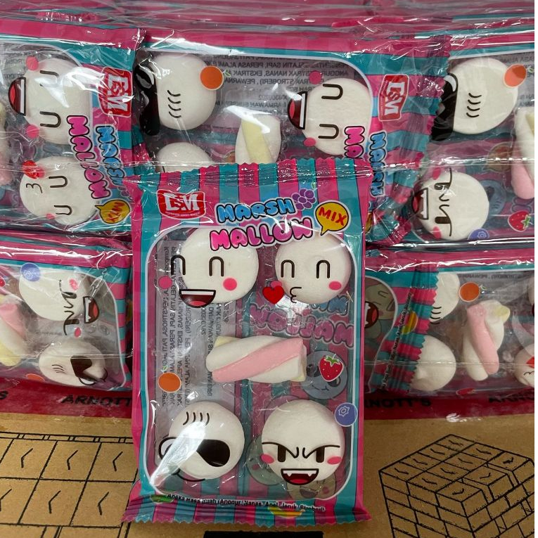 

MARSHMALLOW MIX DSM (ISI 30 PCS)