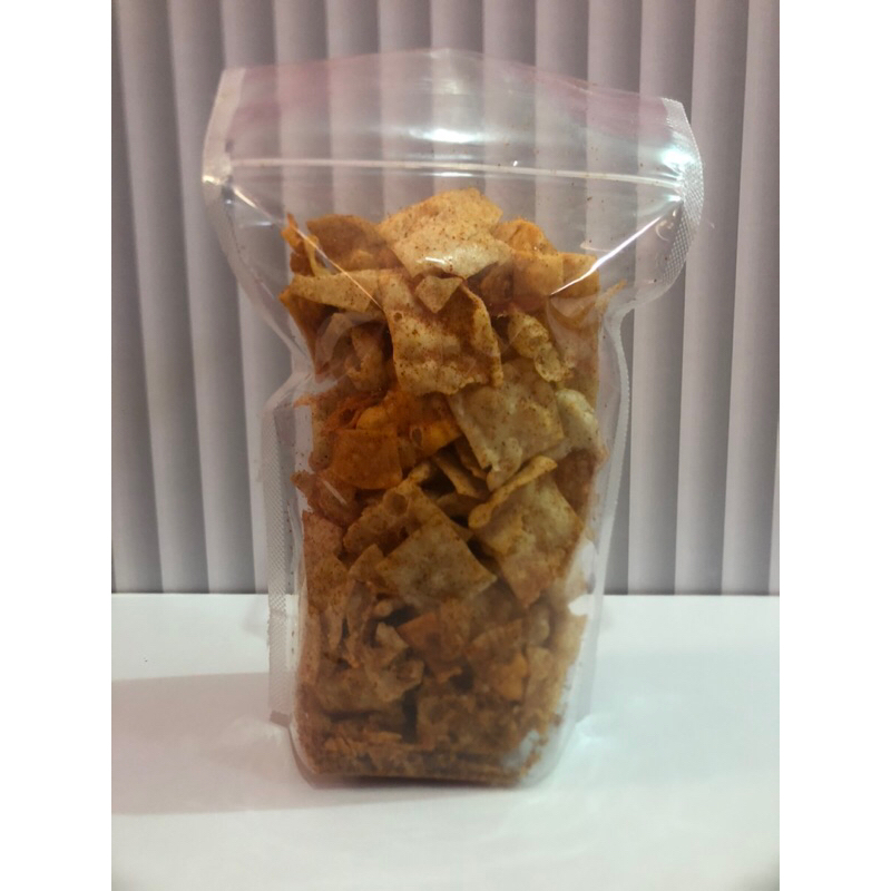 

Kerupuk Aci / tepung tapioka / pedas / gurih / renyah
